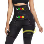 Sports Waist Belt Adjustable One-piece Girdle Leg Straps