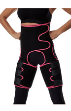 Sports Waist Belt Adjustable One-piece Girdle Leg Straps