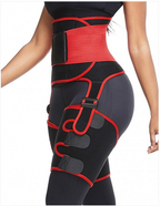 Sports Waist Belt Adjustable One-piece Girdle Leg Straps