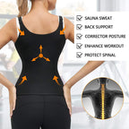 Women's Waist Trainer Corset Zipper Vest