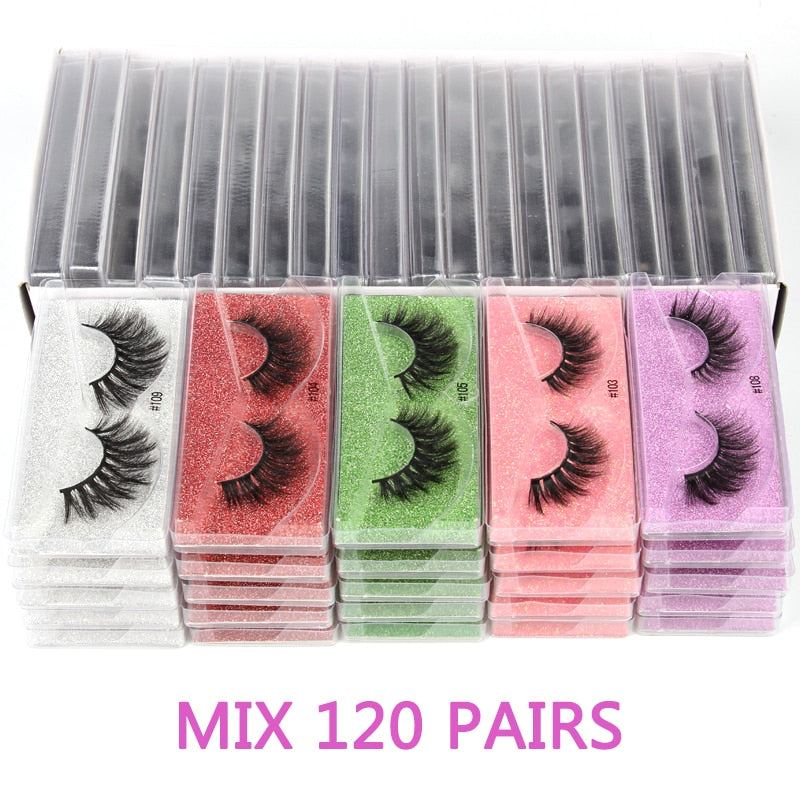 Mink Eyelashes Makeup False Lashes