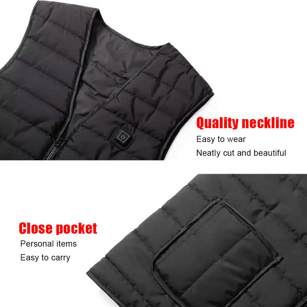 Unisex Smart Heating  Winter Warm Jacket