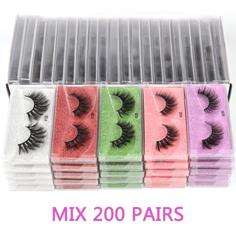 Mink Eyelashes Makeup False Lashes