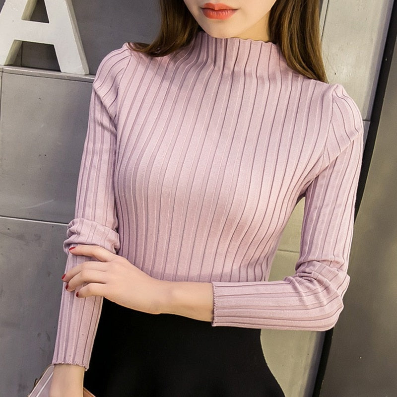 Women's Slim Knit Winter Sweaters