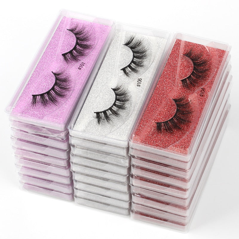 Mink Eyelashes Makeup False Lashes