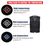 Unisex Smart Heating  Winter Warm Jacket