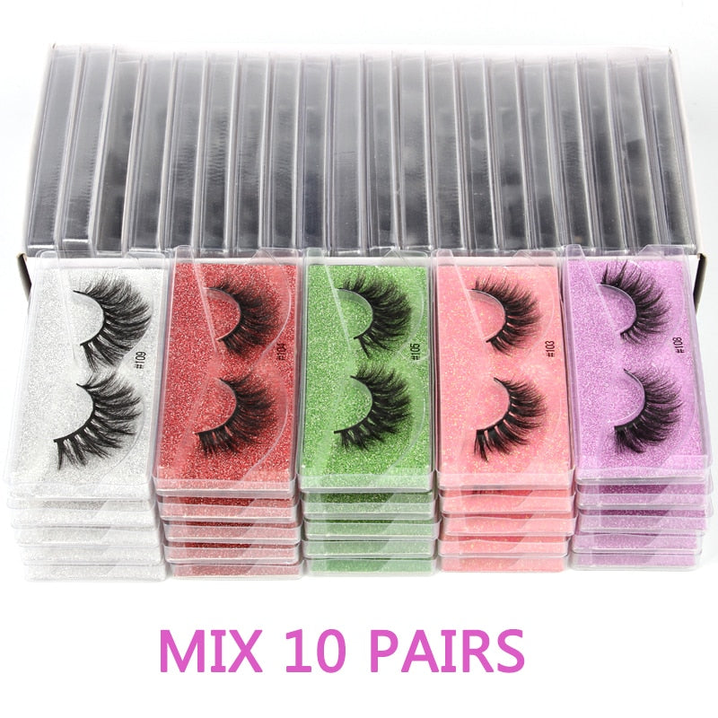 Mink Eyelashes Makeup False Lashes