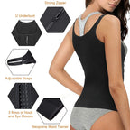 Women's Waist Trainer Corset Zipper Vest