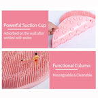 Silicone Back Scrubber Shower Massage Brush