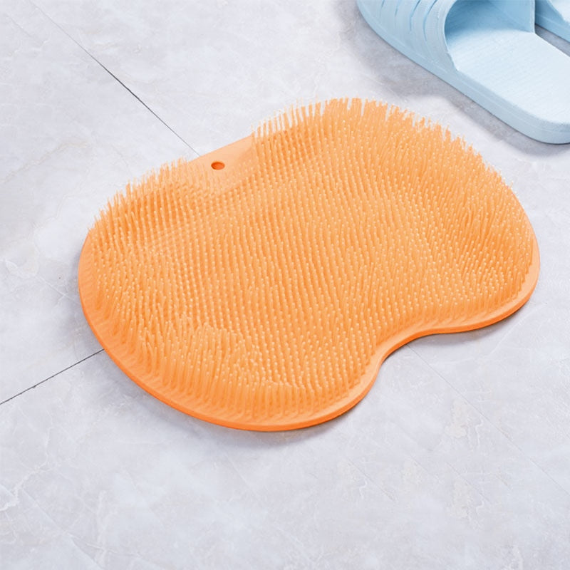 Silicone Back Scrubber Shower Massage Brush